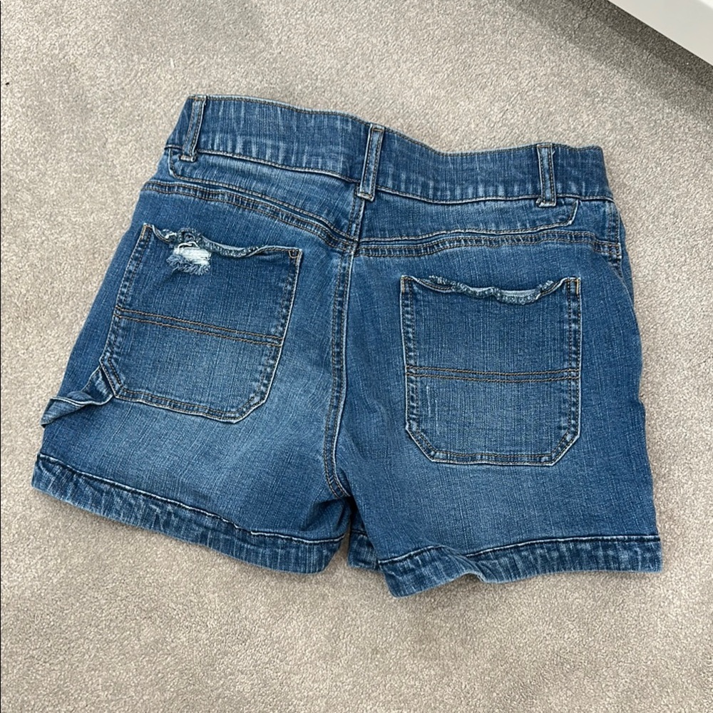 Casual Blue Jean Shorts for Women - Picture 2 of 2